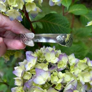 Silver Fish Design Bracelet